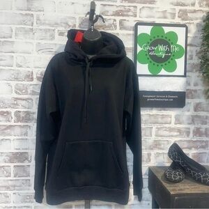 Classic Black Men's Hoodie Sweater